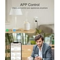 thumbnail image 5 of FrostHike Mini Smart Plug, 2.4G Wi-Fi Outlet Socket Compatible with and Google Home Smart Life, APP Control with Timer Schedule Function, No Hub Required, ETL FCC Listed,2 Pack, White (WP3-2), 5 of 5