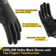 thumbnail image 2 of Guantes deportivos COOLJOB con pantalla táctil y transpirable Grip XL, 2 of 7