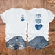 thumbnail image 1 of Fiudx Ofertas Relámpago Camiseta de Manga Corta con Cuello Redondo y Estampado Informal a La Moda para Mujer, 1 of 3