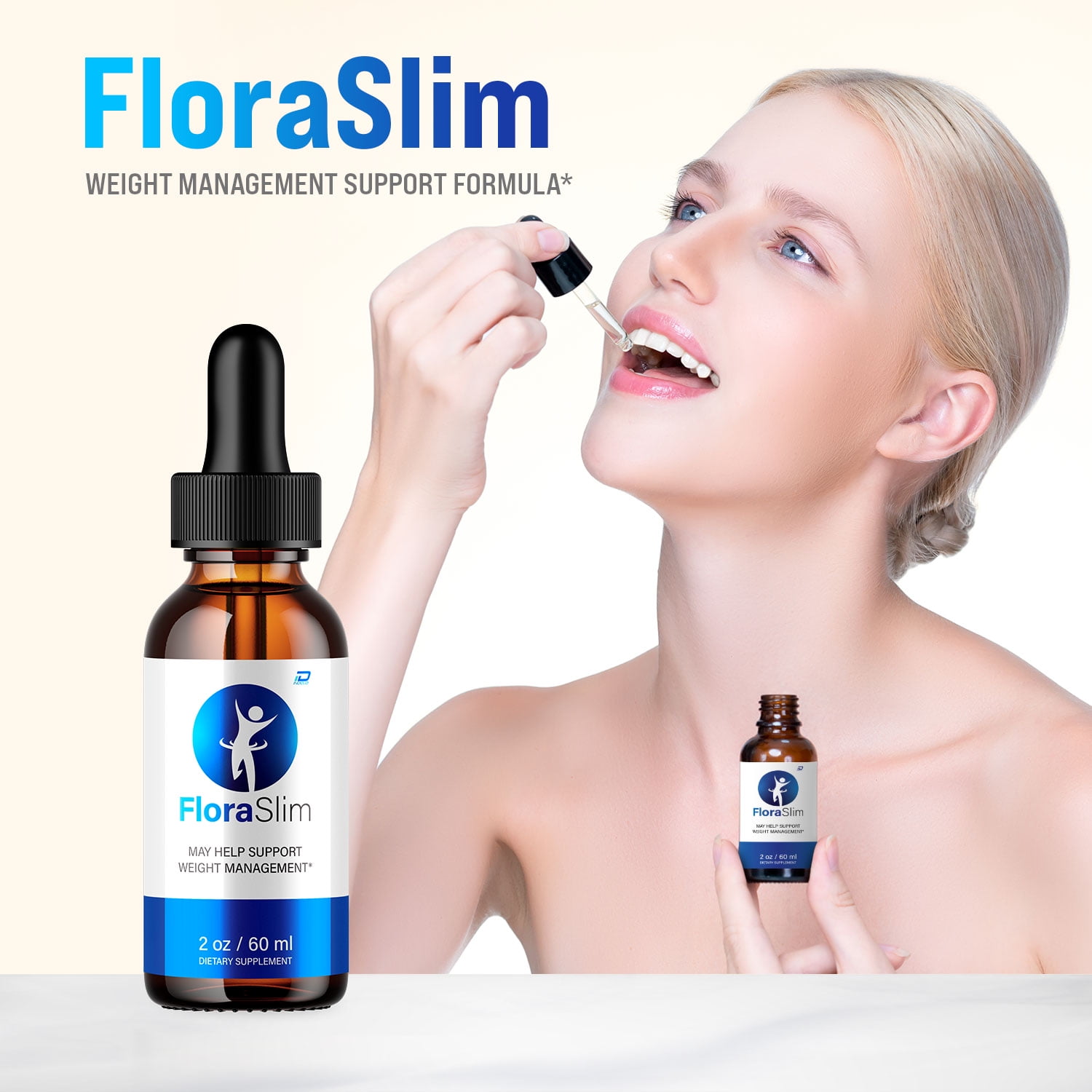 (2 Pack) FloraSlim Metabolism Drops Liquid Supplement - FloraSlim Drops, FloraSlim Original Metabolic Support Supplement, FloraSlim Drops Reviews (2 Month Supply)