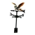 thumbnail image 3 of Veleta de metal con forma de caballo, veleta de hierro forjado, adorno artístico para terraza. Estilo B, 3 of 9