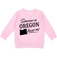 thumbnail image 2 of Inktastic Someone in Oregon Loves Me Toddler Sweatshirt, 2 of 4