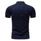 thumbnail image 3 of Blusa y camisa de manga corta con cuello vuelto para hombre, blusa informal con estampado de moda para hombre, blusa de manga corta con cuello vuelto para hombre, 3 of 5