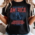 thumbnail image 2 of United States 250 Years Anniversary T-Shirt – Vintage Independence Day Graphic Tee, 2 of 6
