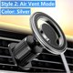 thumbnail image 1 of Soporte magnético para teléfono móvil para coche, soporte magnético Macsafe para teléfono inteligente, soporte para GPS para iPhone 14, 13, X, Xiaomi, Samsung Fivean unisex, 1 of 2