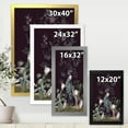 thumbnail image 4 of Designart 'Chinoiserie With Peonies and Birds V' Traditional Framed Art Print, 4 of 4