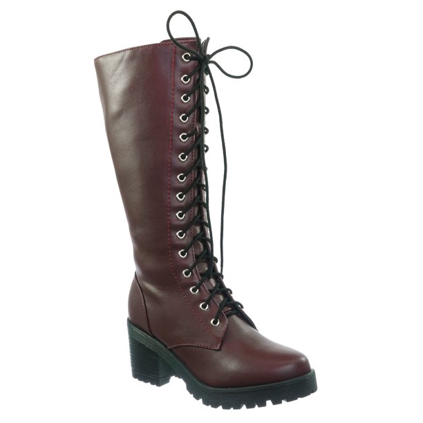 combs lace up boots
