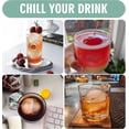 thumbnail image 7 of Large Ice Cube Molds, Big Round Whiskey Ice Cube Trays for Freezer, Easy to Fill & Release, Whiskey Bourbon Cocktail(2.5In*8 Balls- Blue/2 Pack), 7 of 7