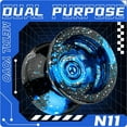 thumbnail image 5 of MAGICYOYO N11 Professional Unresponsive Yoyo, Dual Purpose Metal Yo-Yo  (Black Blue Silver), 5 of 7