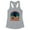 Heather Grey, variant on Happy People Play Pickleball Tank Top Fitted Racerback Women's Large White