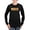 Black, variant on - Old Fart Motto Long Sleeve T Shirt - Women's Long Sleeve Graphic Tee Casual Fit