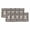 Brown Grey, variant on Valances for Windows, Orange Boho Kitchen Curtains Valances 2 Pack for Living Room Bedroom Bathroom, Southwestern Ethnic Aztec Retro Geometric Light Filtering Curtains Rod Pocket Valance 42"x12"