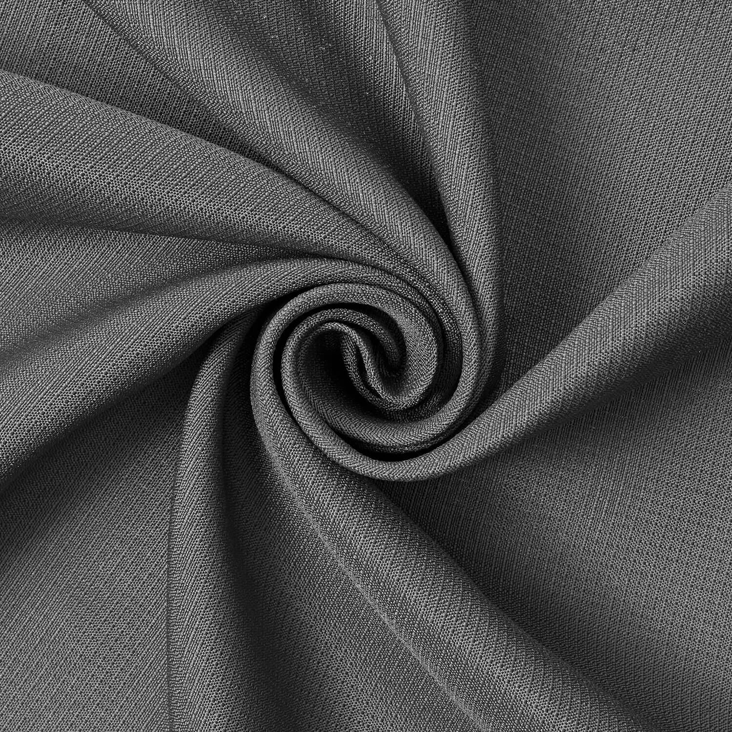 Ottertex Polyester Ripstop Fabric Water Repellent Heavy Duty Outdoor Lightweight By The Yard - Charcoal (10 Yards)