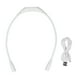 thumbnail image 1 of Lámpara de cuello recargable por USB, 3 niveles de brillo, 360°, LED flexible, para lectura, para correr, reparaciones, color blanco, 1 of 15