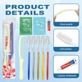 thumbnail image 3 of Bulk Hygiene Kits for Homeless,Disposable Toothbrushes with Toothpaste and Comb for Homeless Individually Wrapped，Basic Toiletry Kits Travel Size Shampoo And Body Wash For Hotel,Air Bnb Charity(40), 3 of 4