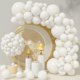 thumbnail image 3 of Globos Blancos 110 Piezas Kit de Arco de Guirnalda de Globos Blancos Globos Blancos de Látex Mate de 5/10/12/18 Pulgadas Diferentes Tamaños como Globos de Baby Shower Globos de Cumpleaños Globos de Bo, 3 of 4