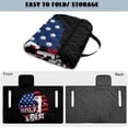 thumbnail image 4 of FKELYI USA Flag Golf & Grit Print Golf Cart Accessories Portable Golf Cart Seat Cover Cushion Protector Foldable Carts Cushion Towel Blanket for EZGO Yamaha Carts, 4 of 7