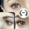 thumbnail image 5 of Magnetic False Eyelashes with Applicator Eyelash Curler Glue-free Magnetic Lashes for DIY Makeup Use, 5 of 5