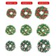 thumbnail image 5 of Coronas navideñas para puerta de entrada Corona navideña artificial de 11,8 pulgadas, 5 of 8