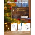 thumbnail image 2 of Luces de hadas Brightown 2,1 m, 20 LED, a pilas, 2 of 7