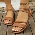 thumbnail image 6 of Quaouag Flat Sandals for Women Dressy - Comfortable Walking Summer Womens Sandal, 6 of 6