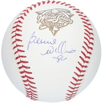 Bernie Williams New York Yankees Autographed 2000 World Series Logo Baseball - Fanatics Authentic Certified