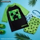 thumbnail image 2 of Conjunto de Natación para Niños Minecraft 2 Piezas Verde y Negro 9-10 Años, 2 of 5