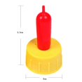 thumbnail image 4 of Set pet dog drink bottle capezzolo tettarella agnello cucciolo orfano morbido pecora pecora rossa, 4 of 8