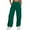 Dark Green, variant on Women's Fashion Sport Solid Color Casual Sweatpants with Pockets - Long Pants for Everyday Wear and Winter Season,Dark Green,L