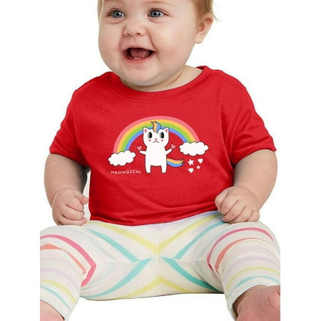 

Meowgical Unicorn Cat T-Shirt Infant -Image by Shutterstock 12 Months