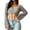 Gray, variant on JULMCOMO Crochet Beach Cover Ups for Women Mesh Knit Hollow Out Long Sleeve Summer Crop Tops Bikini Cover Ups for Swimwear Green M