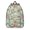 Jack Russell Terrier, variant on Boston Terrier and Floral Orange Pattern Backpack for School, Cute School Bag with Adjustable Shoulder Straps and Padded Back, 15.7"x11.8"x5.5"