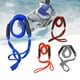 thumbnail image 1 of Línea De Muelle Bungee Cuerda de amarre para kayak marino, cuerda elástica para barco, línea de muelle, cuerda de anclaje (rojo y negro), 1 of 5