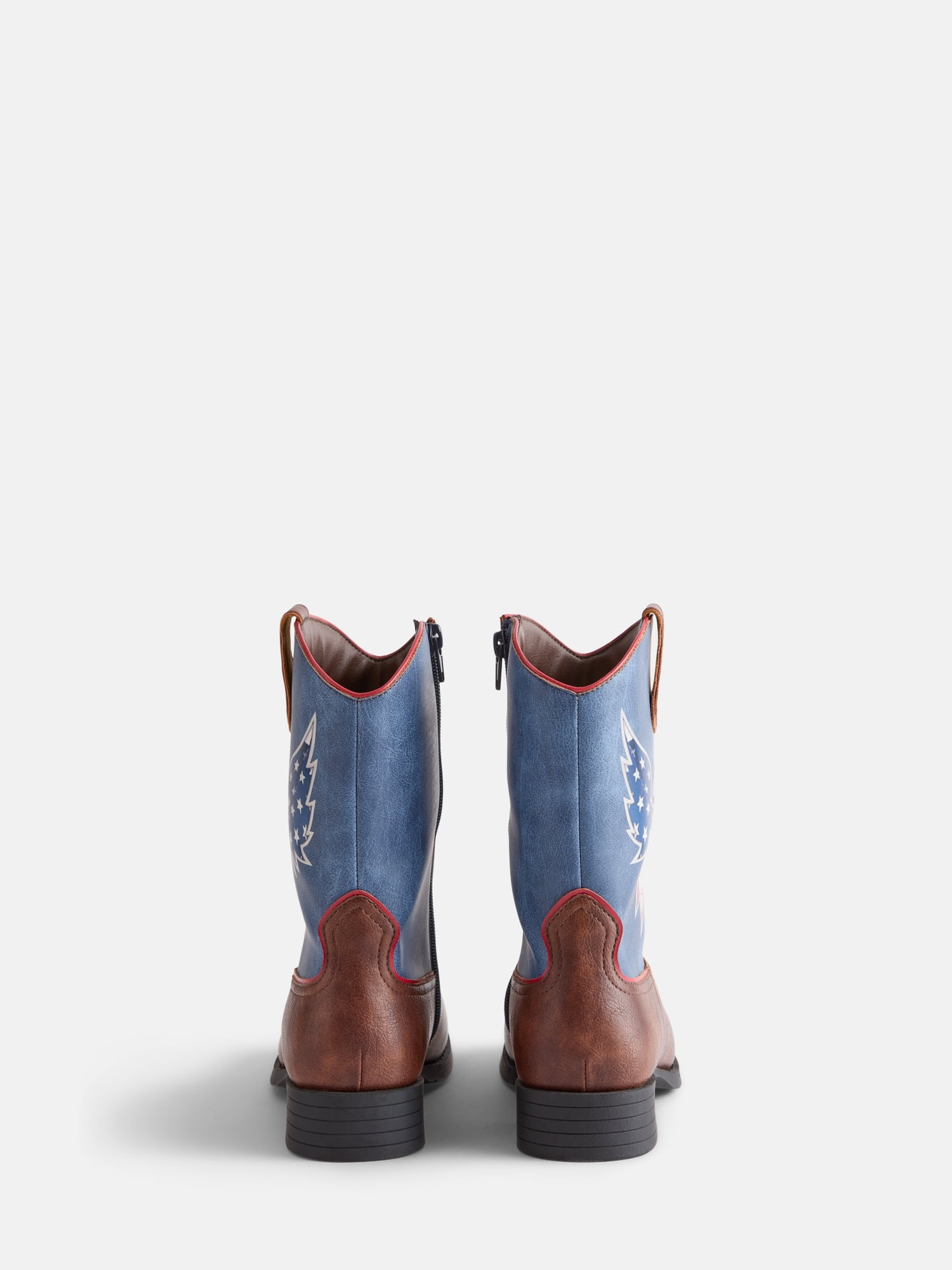Wonder Nation Toddler Boys' USA Cowboy Boots