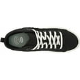 thumbnail image 5 of Dr. Scholl's For Now Hi Black Fabric Lace Up Chunky Platform Mid Top Sneakers (Black Canvas, 11), 5 of 6