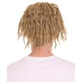 thumbnail image 4 of HPO Adults Men Blonde Color Dreadlock Celebrity Cosplay Wig, Perfect for Halloween, Synthetic Fiber, 4 of 7