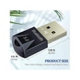 thumbnail image 5 of USB Bluetooth Adapter,Encrypted Wireless Transmission,Mini Bluetooth 5.0 Applicable to Laptops, Desktop Computers, Mice, Keyboards, Headsets, Speakers, 5 of 5