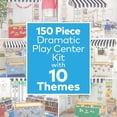 thumbnail image 2 of Fun Express Seasonal Dramatic Play Center Classroom Decorations with 10 Store Themes - 151 Pieces, 2 of 5