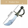 thumbnail image 4 of BESTSKY Deluxe Plastic Cutlass Prop,6 Styles Retro Pirate Swords,Party Favor Decor,Durable & Lightweight Swashbuckling Adventure Toy,Perfect for Dress-Up,Party Favors & Gifts, 4 of 7