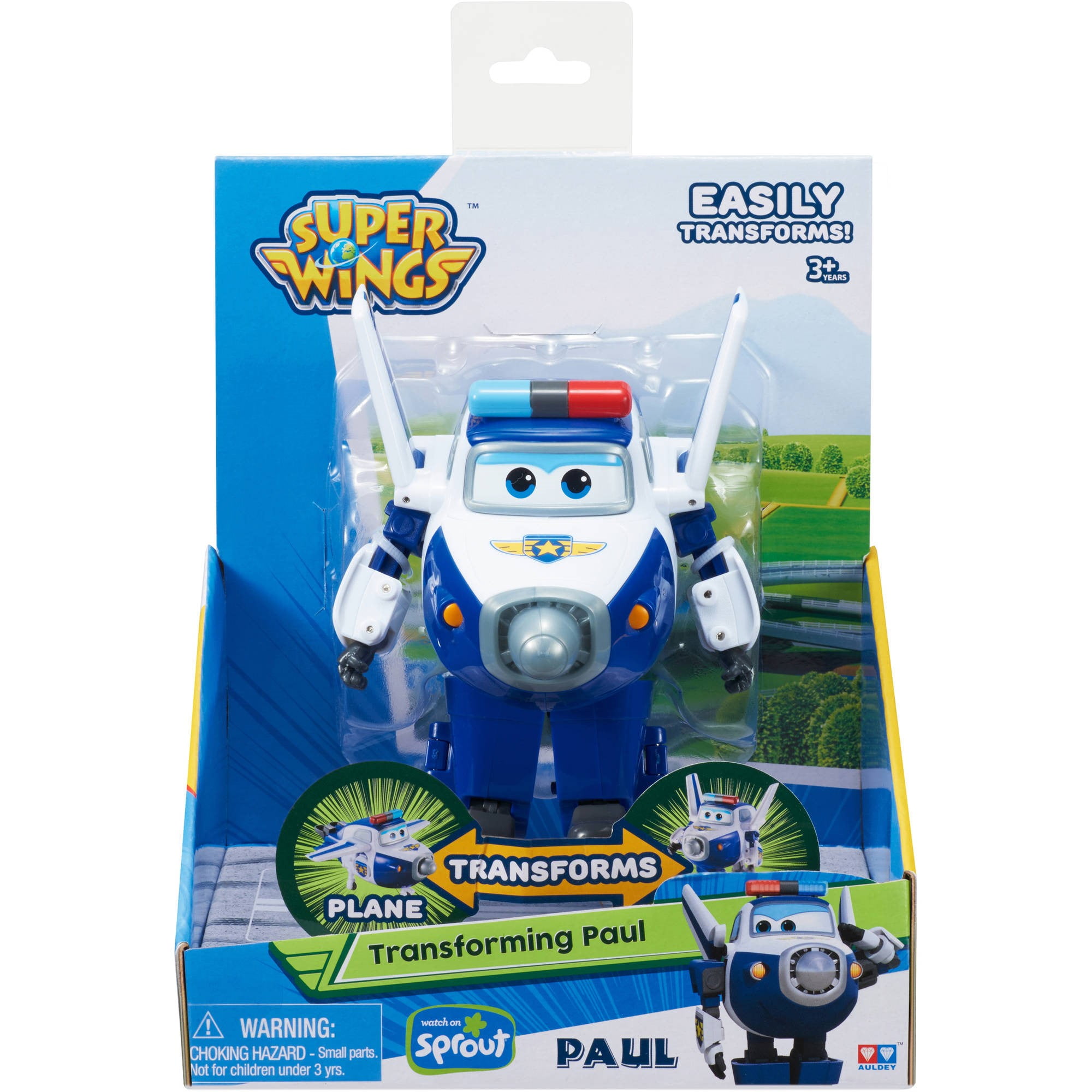 super wings paul transformer