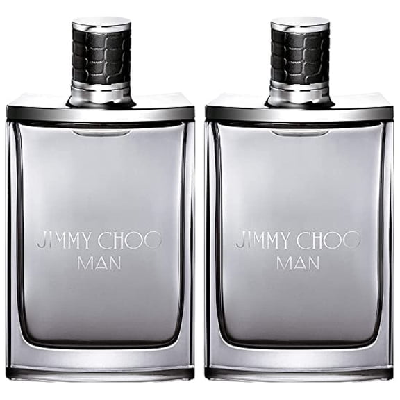 Pack of (2) JIMMY CHOO MAN 3.3oz Eau de Toilette Spray