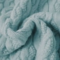 thumbnail image 6 of Mercatoo Cable Knit Turtleneck Sweater for Girls Long Sleeve Comfy Solid Pullover Shirt Kids Fall Winter Warm Soft Tops, 6 of 7