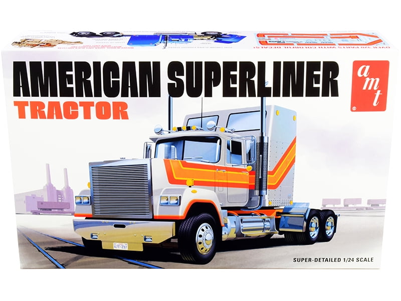 AMT American Superliner Semi Tractor 1:24 scale model truck kit 1235
