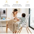 thumbnail image 3 of 360° Cloud Baby - Silla alta con asiento transparente y giro de 360°, 3 of 5