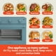 thumbnail image 5 of Bella Air Fry Horno tostador, 7 opciones de cocción preestablecidas, bandejas revestidas EverGood seguras para lavaplatos, apagado automático de 60 minutos con temporizador audible, luz indicadora de, 5 of 5