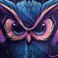 thumbnail image 5 of YJHDM 3D Earbuds Owl Bedding Set Animal Down Duvet Cover Pillowcase 2/3pcs Soft Cover for Boys Men, 5 of 5