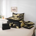 thumbnail image 6 of Erosebridal Rustic Camping Adventure 7 Pieces Bedding Comforter Set,Country Farmhouse Lodge Full Bedding Set For Adults,Reversible black, 6 of 7