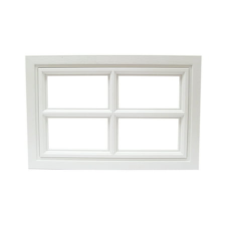 Shed Windows and More Garage Door Window Cross Design, Paintable