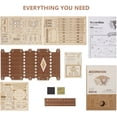 thumbnail image 4 of Rolife 3D Jigsaw Puzzle Wooden Craft Kits Assembly Puzzle DIY Accordion Model Kits and DIY Arts Projects for Kids, 4 of 6