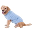 thumbnail image 1 of Methold Cachorros Camisa Ropa Suavidad Dulce Regalo Mascotas Suministros Cachorros Ropa Cachorro Chaleco Espesar Disfraces Traje Perros Suéter Ropa para mascotas Azul claro SG Methold PT003802-40B, 1 of 6